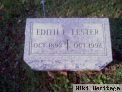 Edith F. Lester