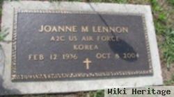 Joanne M Lennon