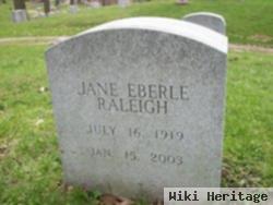 Jane Eberle Raleigh