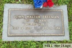 John Walter Freeman