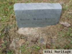 Hattie Marie Wilson