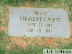 Geraldine F "prillie" White