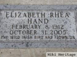 Elizabeth Rhea Hand