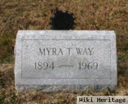 Myra T Way