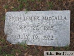 Editha Lesuer Maccalla