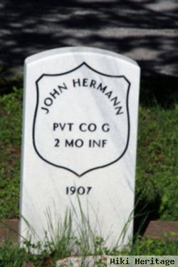 Pvt John Hermann