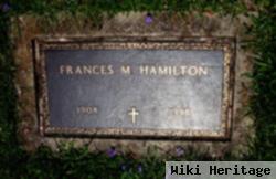 Frances M Hamilton