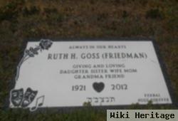 Ruth Hanna Friedman Goss