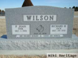 Richard "dick" H. Wilson