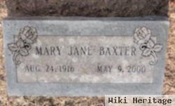 Mary Jane Baxter