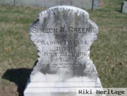 Simeon A Greene