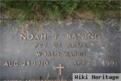 Noah F. Baning