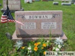 Ronald R Bowman