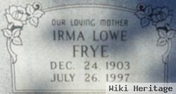 Irma Lowe Frye