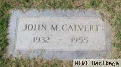 John M Calvert