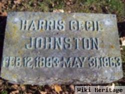 Col Harris Cecil Johnston