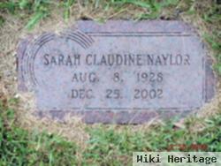 Sarah Claudine Powell Naylor