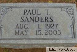 Paul Travis Sanders