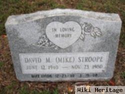 David Michael "mike" Stroope