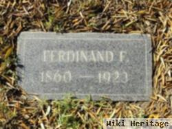 Ferdinand F "frank" Schwenson