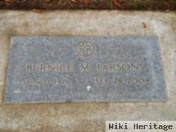 Burnice M. Parsons