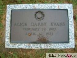 Alice Darby Evans