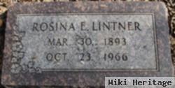 Rosina E "rose" Stoll Lintner