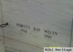 Rebecca Rae Welty