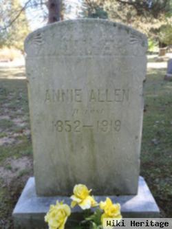 Anna "annie" Densmore Allen