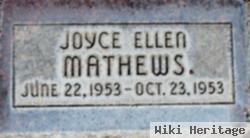 Joyce Ellen Mathews