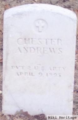 Pvt Chester Andrews