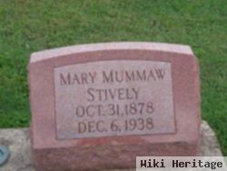 Mary Mummaw Stively