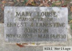 Mary Louise Johnson