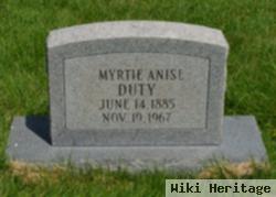 Myrtie Anise Smith Duty