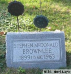 Stephen Mcdonald Brownlee