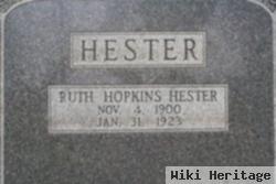 Ruth Idel Hopkins Hester