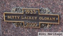 Betty Lackey Oldham