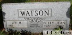 Betty Jean Williams Watson