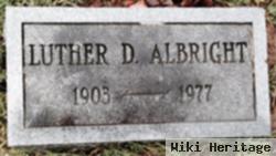 Luther D Albright