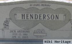 Jack Anthony Henderson