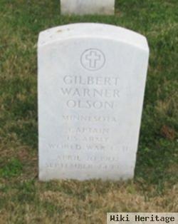 Gilbert Warner Olson
