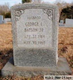 George Lee Batson, Jr