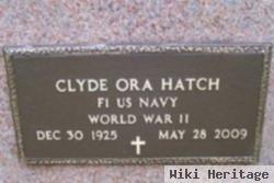 Clyde Ora Hatch