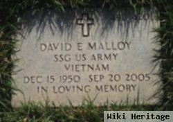 David E Malloy