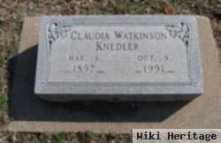 Claudia Watkinson Knedler