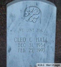 Cleo C Hall