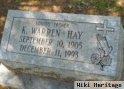 Kenneth Warren Hay, Sr