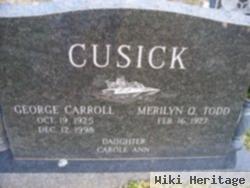 George Carroll Cusick