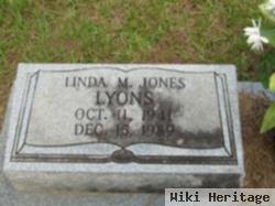 Linda M Jones Lyons