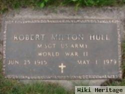 Sgt Robert Milton Hull